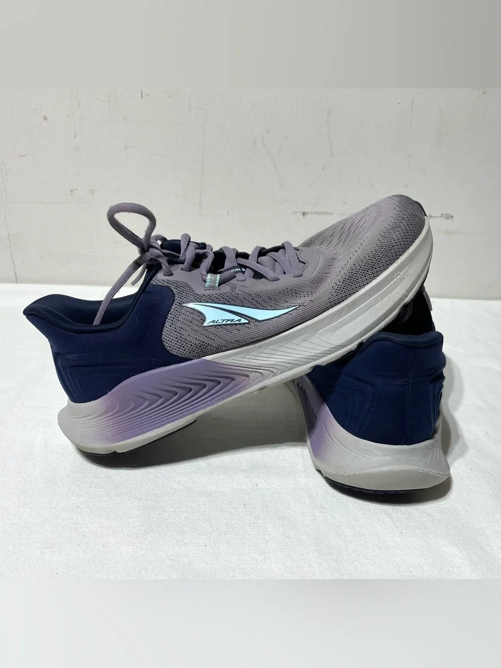 Altra Provision 8 Running Shoes Women’s 9 Gray Blue Road Running Zero Drop